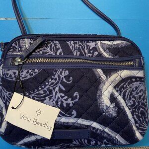 Vera Bradley Iconic RFID LIttle Crossbody Bag with Tags & Vera Bradley Box